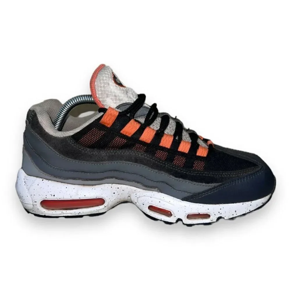Nike Air Max 95 Grey‎ Speckle Sole CZ0191-001 Grey/Black/Orange Men's 8